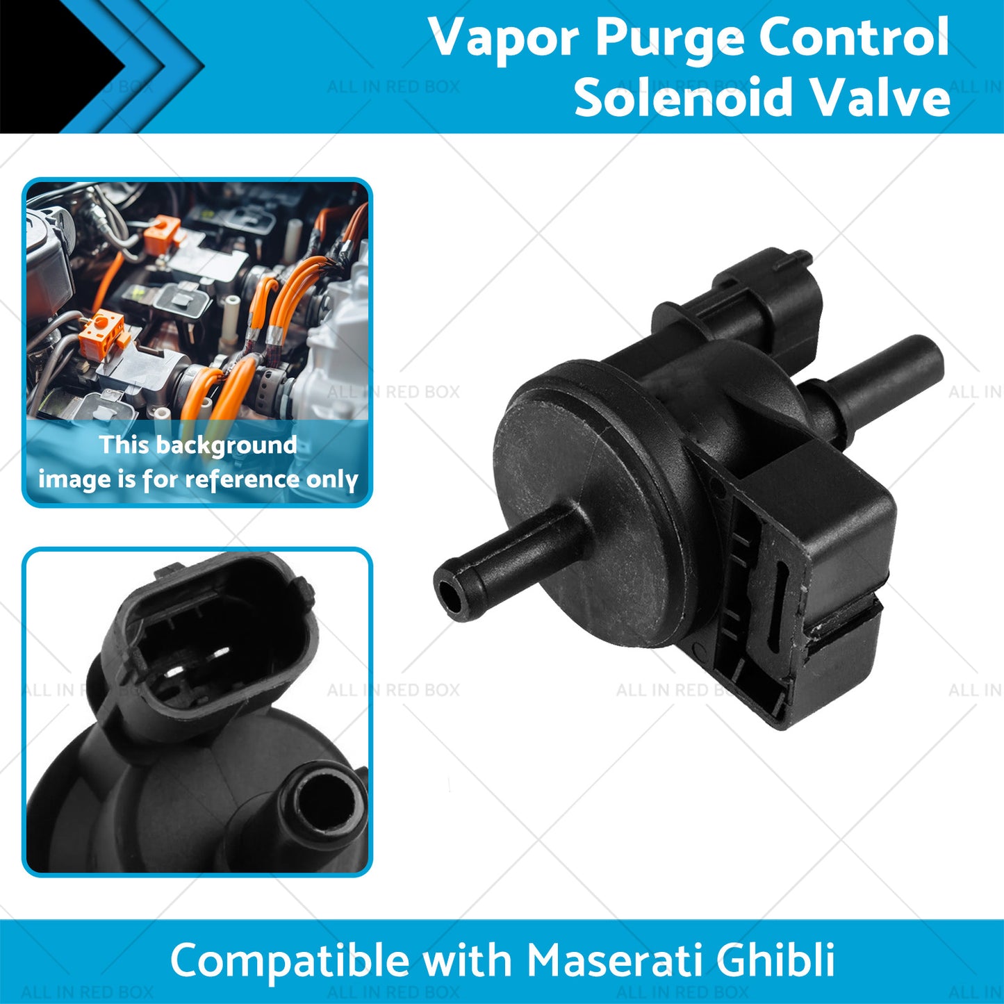 Vapor Purge Control Solenoid Valve Suitable for Maserati Ghibli 14-19 0280142414