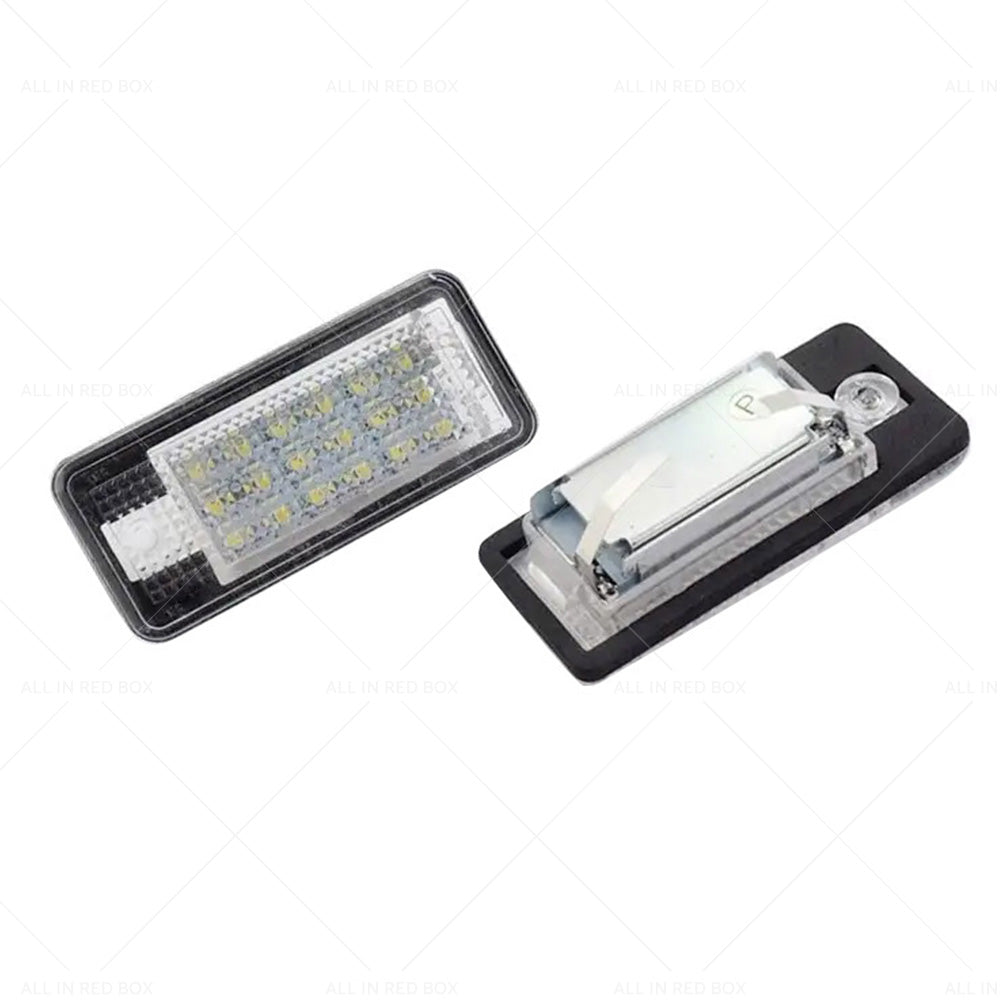 Suitable For Audi A3 A4 S4 B6 B7 LED License Number Plate Light Error Free Units