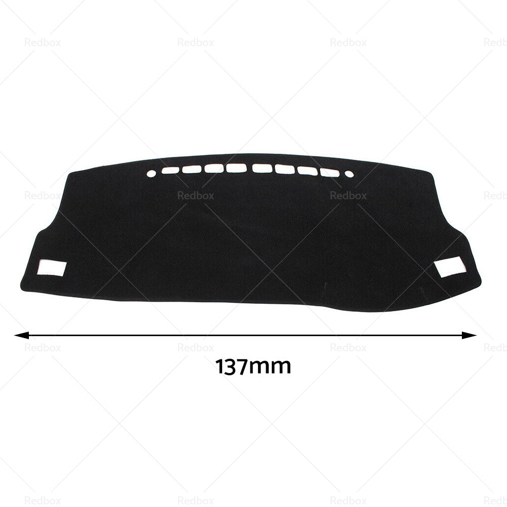 Dash Mat Suitable For Toyota Corolla 2014-2018 Hatch Dashboard Cover Black