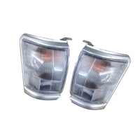 Pair Clear Corner Indicator Blinker Park Lights Suitable for 97-01 Toyota Hilux