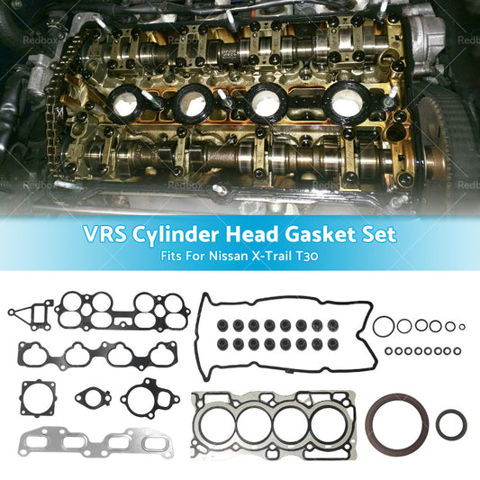 VRS Cylinder Head Gasket Set Fits For Nissan X-Trail T30 QR25DE 2.5L 01-07