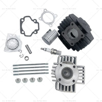 Rebuild Head Bore Barrel Cylinder Piston Kit Suitable for Yamaha PW50 PEEWEE50