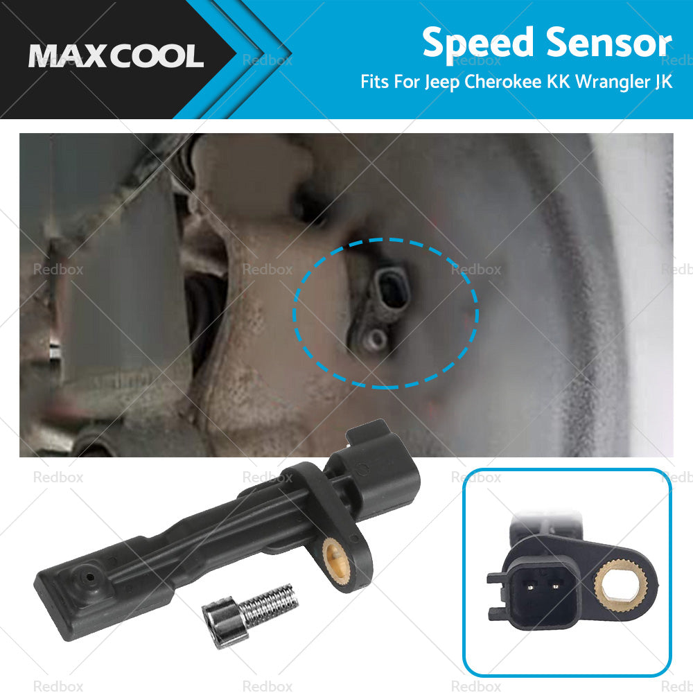 {{ Rear ABS Speed Sensor For Jeep Cherokee KK Wrangler JK 2007-2017 2. 8L 52125003AB }} - Buy Car Parts Online at {{ Kaka Auto Parts }}.