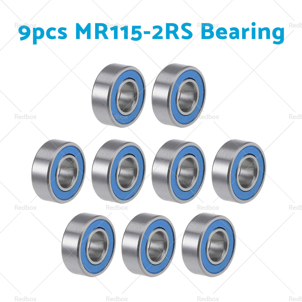 10X MR85-2RS MR115-2RS Bearing PTFE Rubber Seal For RC 2728 4606 5114 1213 B020