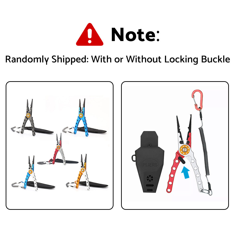 7. 9  Aluminium Fishing Pliers Hook Remover Line Cutting Mono Braid Fish Grip