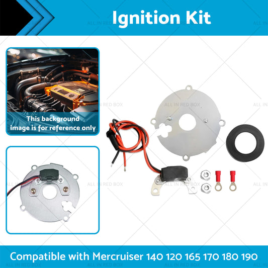 Ignitor Ignition Kit 4Cyl Distributor 1146A Suitable for Mercruiser 140 120 OMC