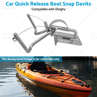 304 Stainless Steel Car Quick Release Boat Snap Davits Suitable for Dinghy