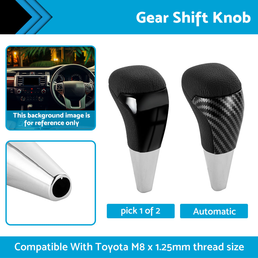 Automatic Car Gear Stick Shift Knob Suitable For Toyota M8 x 1. 25mm thread size