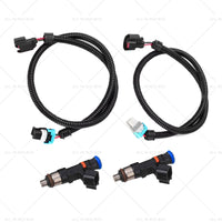 2PCS Fuel Injector Harness Set Suitable for Polaris Ranger XP 800 10-17 1204318