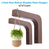 Plant Hanger Hanging Plant Hook Wooden Hanging Basket Wall Plant Hook Flower Pot