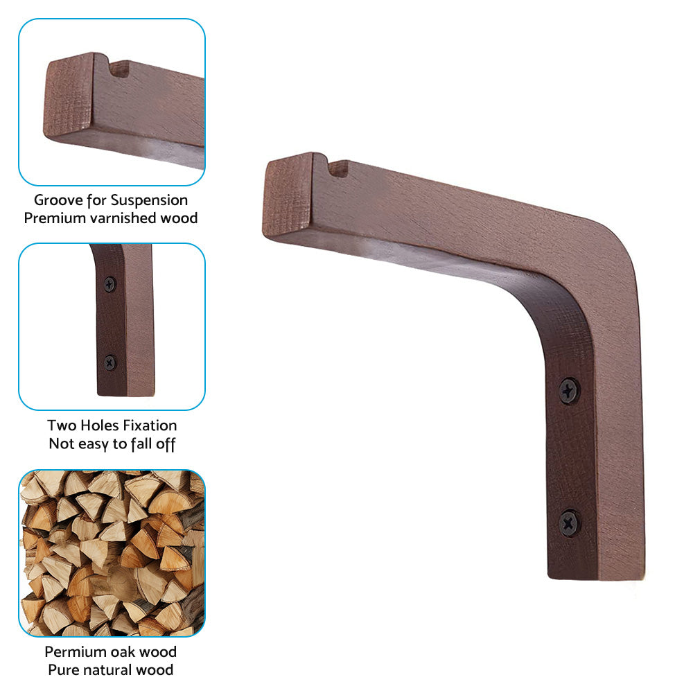 Plant Hanger Hanging Plant Hook Wooden Hanging Basket Wall Plant Hook Flower Pot