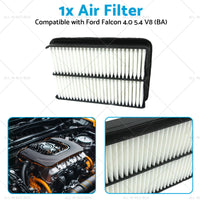 Air Filter A1575 Suitable for Ford Falcon 4. 0 LPG 5. 4 V8  BA  5. 4 XR8  BF  XR6