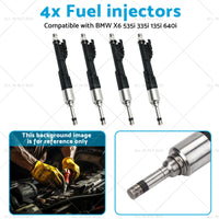 13647597870 0261500109 4x Fuel injectors Suitable for BMW X6 535i 335i 135i 640i