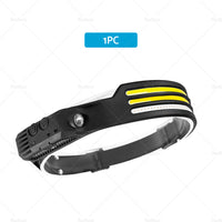 230º LED Headlamp Head Torch Headlight Rechargeable Super Bright