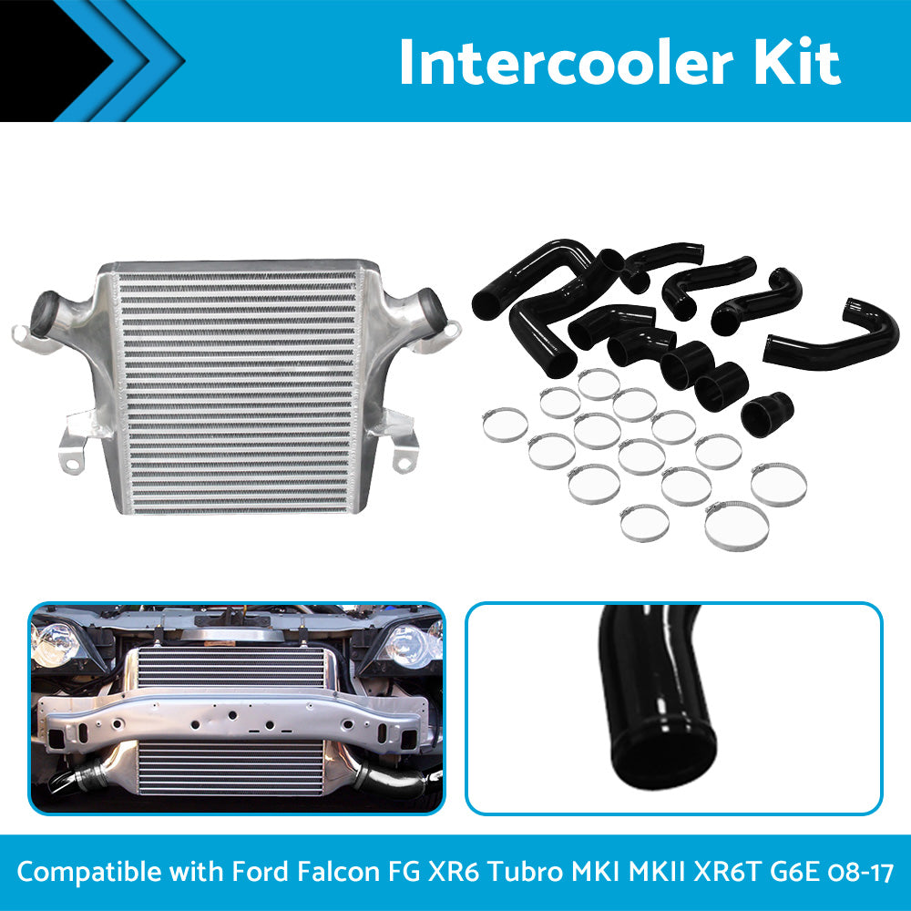 Intercooler Kit Suitable For Ford Falcon FG XR6 Tubro MKI MKII XR6T G6E 08-17