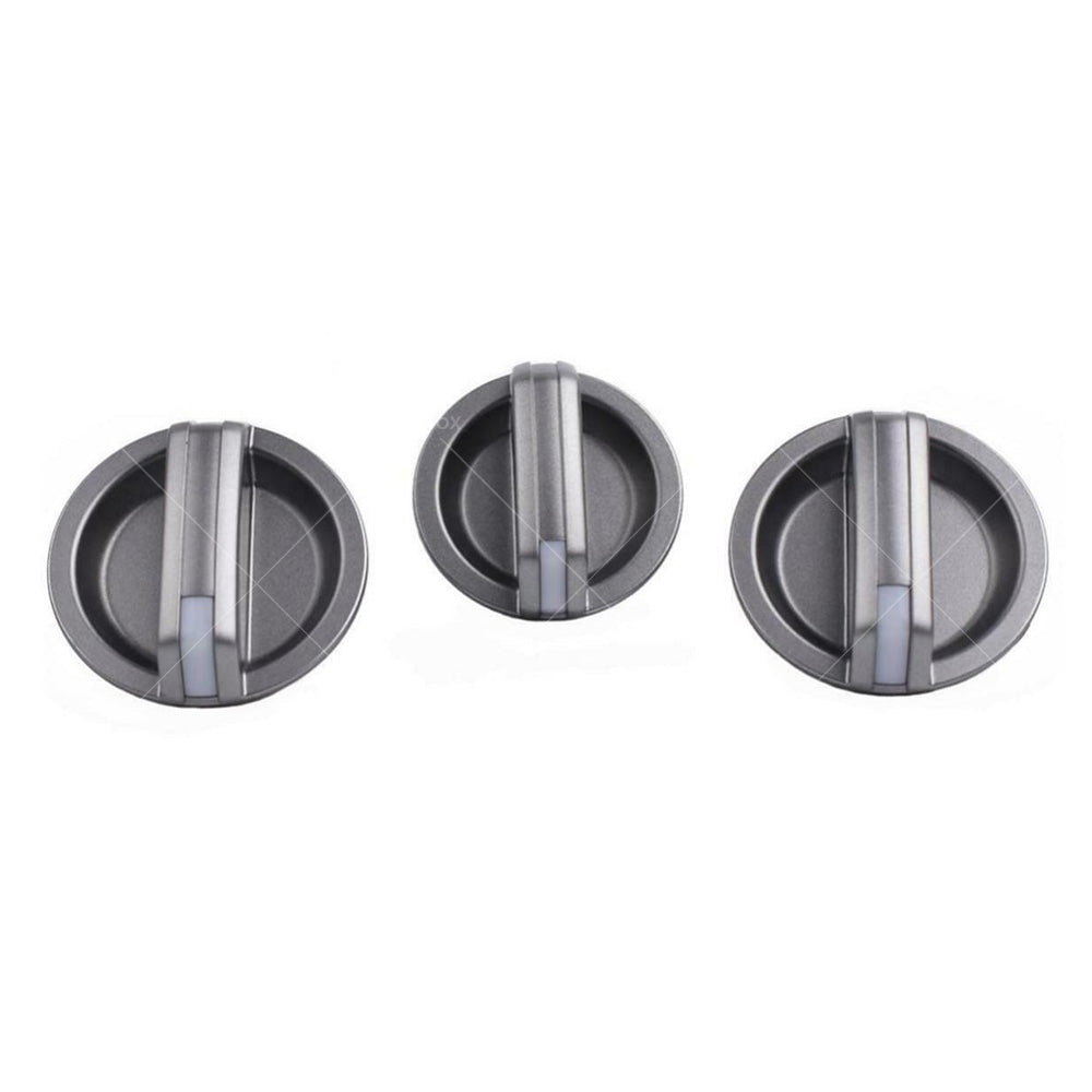 3x Heater Fan Control Knobs Fits for Ford Ranger PJ or PK for Mazda BT-50 2006-2011