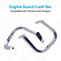 Engine Guard Highway Crash Bar Chrome For Yamaha V-Star XVS400 XVS650 1998-2016