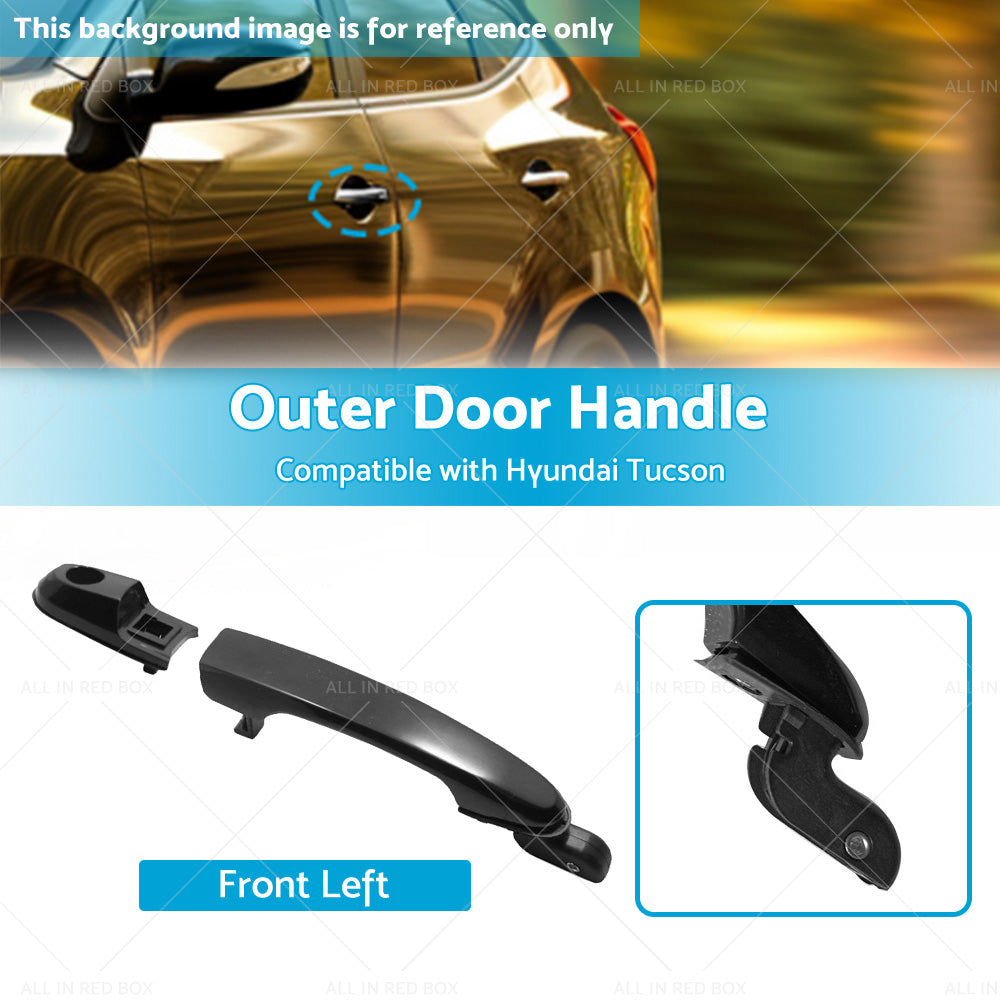 Front Left Exterior Outer Door Handle Suitable for Hyundai Tucson 2005-2009