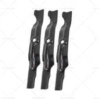 3pcs Blades Suitable 50 inch  Cub Cadet MTD Ride on Mower 742-04053 942-04053 B