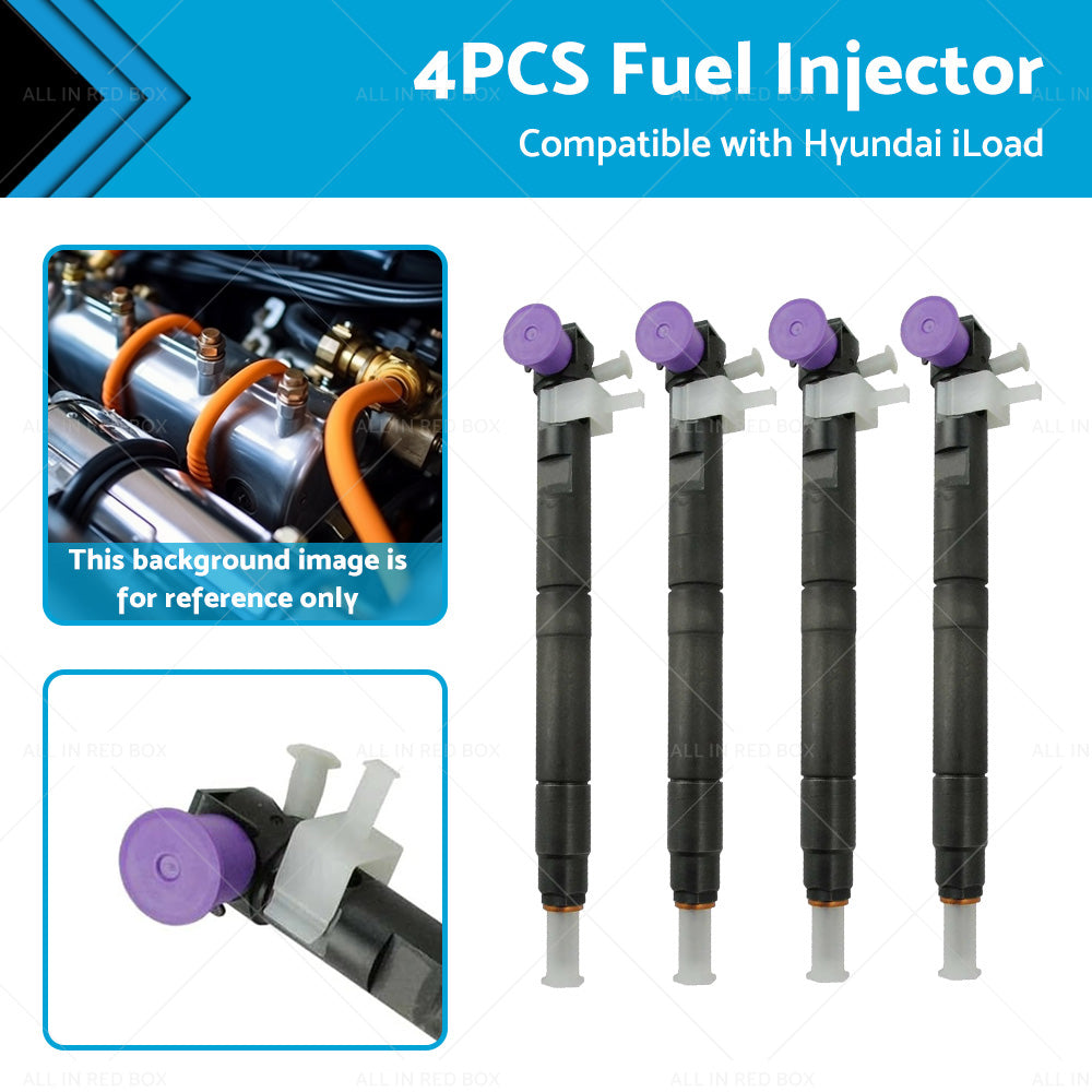 4PCS Diesel Fuel Injector Suitable for Hyundai iLoad 28236381