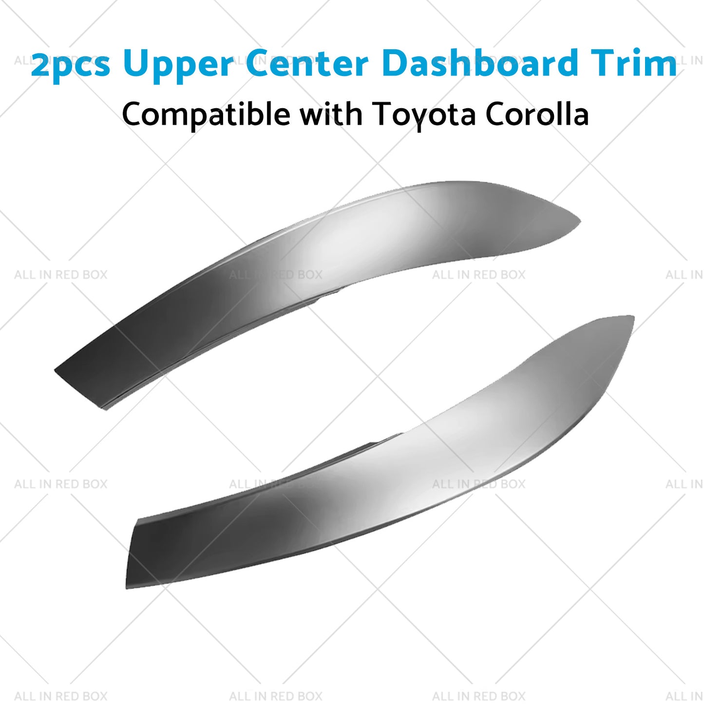 55436-02330 2pcs Upper Center Dashboard Trim Suitable for 09-13 Toyota Corolla