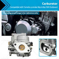 Carburetor Carb Suitable for Yamaha 4 stroke 8hp 9. 9hp Outboard 68T-14301-11-00