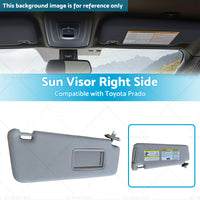 7431035A90B1 Sun Visor Right Side Suitable for Toyota Prado 10-23 74310-35A90-B1