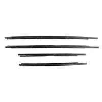 4PCS Window Glass Seal Weatherstrip Suitable For Toyota Yaris Hatchback 07-16