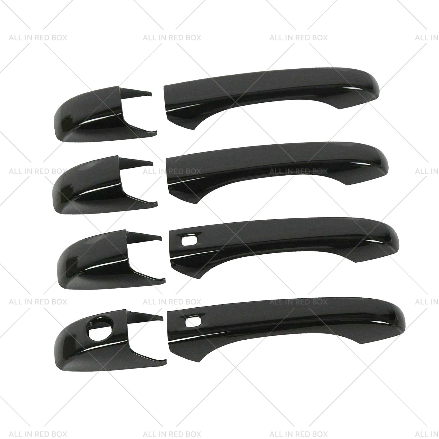 8pcs Exterior Door Handle Covers Trim Suitable for Jeep Grand Cherokee Chrysler