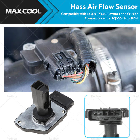 Mass Air Flow Sensor Suitable for Lexus LX Toyota Land Crusier UZJ100 Hilux RZN