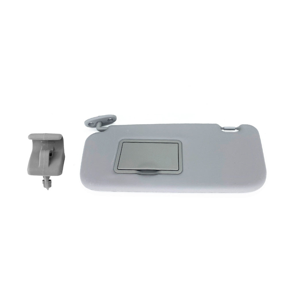 Front Left Side Sun Visor With Clip Suitable For Hyundai Getz 2002-2011 Grey