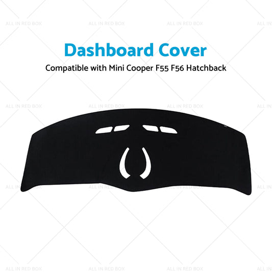 Dash Mat Suitable for Mini Cooper F55 F56 NO HUD 14-23 Dashboard Cover Non-Slip