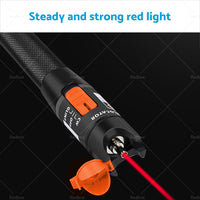 Visual Fault Locator 30mW 30km Red Light Pen Fiber Optical Cable Tester Meter