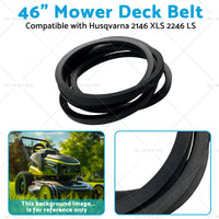 46 inch  Mower Deck Belt Suitable for Husqvarna 532405143 21546607 405143 Deck Belt