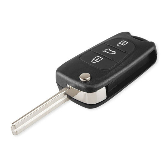 For Hyundai I20 I30 IX35 Remote Flip Key Complete with Transponder 434mhz - ID46