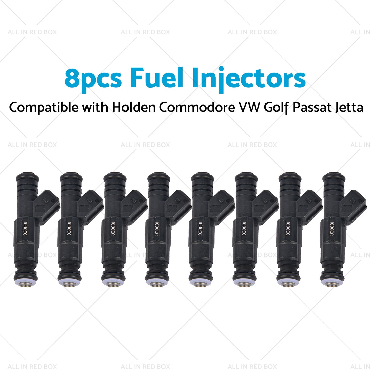 8pcs 1000cc Fuel Injectors Suitable for LS1 HSV Gen 3 XR8 Commodore VN to VY V6