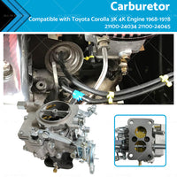 Carburetor Suitable For Toyota Corolla 3K 4K Engine 1968-1978 21100-24034 -24035