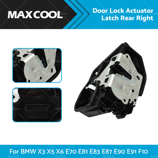 Rear Right Door Lock Actuator Latch For BMW X3 X5 X6 E70 E81 E83 E87 E90 E91 F10