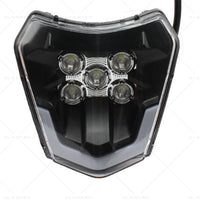 Motorcycle LED Headlight Suitable For XCF SXF EXC KTM XCW 250 300 350 450 500