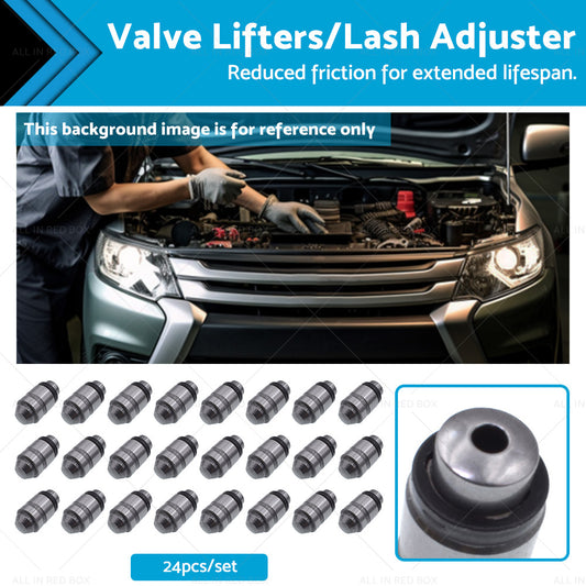 24x Valve Lifters Lash Adjuster Suitable For Mitsubishi Triton L200 Outlander