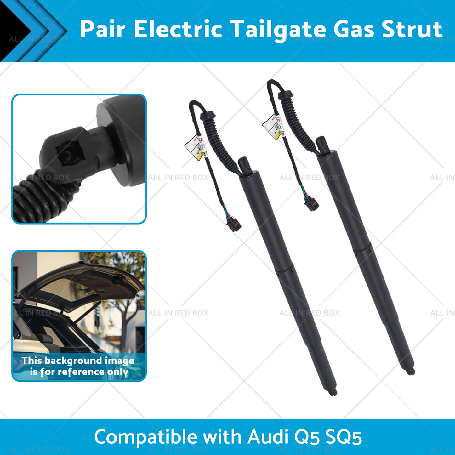 Pair Left or Right Suitable For Audi Q5 SQ5 80A827851A Electric Tailgate Gas Strut