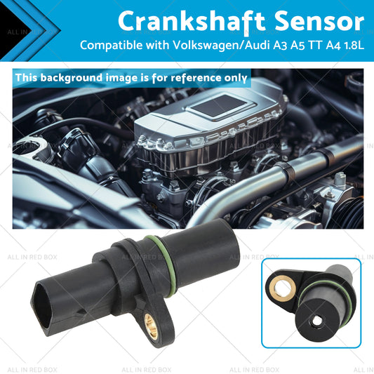 1x Crankshaft Sensor Suitable for 1.8L 2.0L Volkswagen Audi A3 A5 TT A4