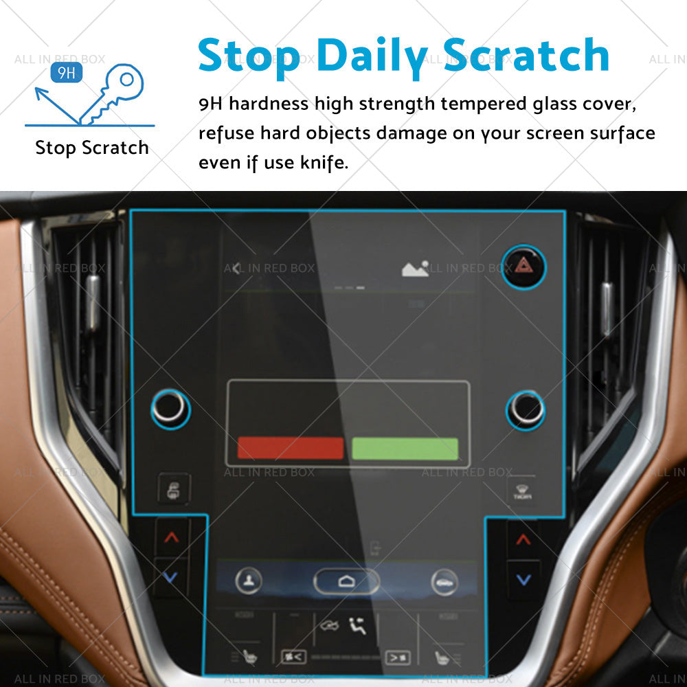 Car Touch Screen Protector Tempered Glass Suitable For Subaru Outback 2021-2023