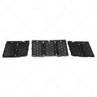 3X ABS Front Grille Mesh Grill Insert Kit Suitable For 14-16 Jeep Grand Cherokee