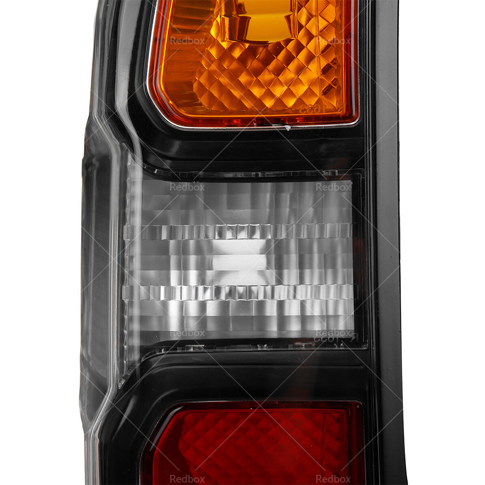 Pair Black Rear Lamp Tail Light Fit for Nissan Patrol GU Y61 Wagon 2004-2013