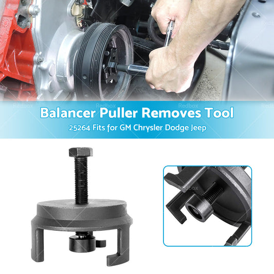 25264 Harmonic Balancer Puller Crank Pulley Puller Quickly Removes Tool For GM