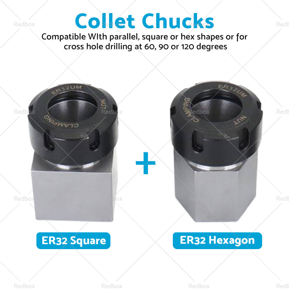 ER-32 Hex Square Collet Block Spring Chuck Collet Holder Lathe Engraving Machine