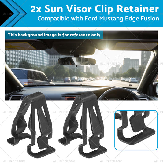 DS7Z-9904132-A 2x Sun Visor Clip Retainer Suitable for Ford Mustang Edge Fusion