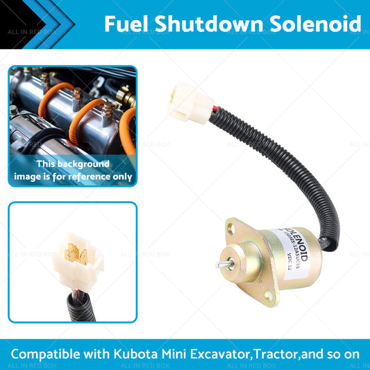 12V Shut Down Solenoid Suitable For Kubota B1700HSD 1503ES-12A5UC5S SA-4569-T