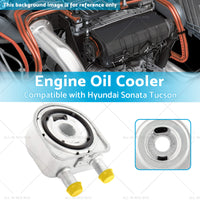 Engine Oil Cooler Suitable for Hyundai Sonata Tucson 2011-2014 26410-2G000